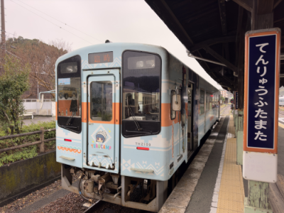 天浜線ゆるキャン△ラッピング列車ラストランに乗ってきました